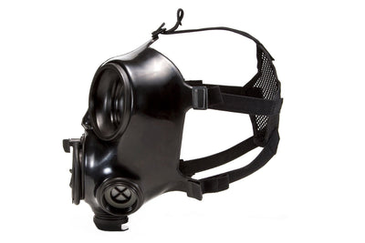 CM-7M military gas mask as part of the MIRA Safety Nuclear Survival Kit 