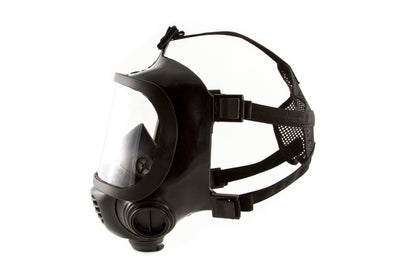 Side view of the CM-6M tactical gas mask