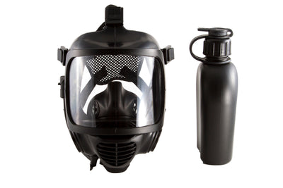 Front view of the CM-6M tactical gas mask