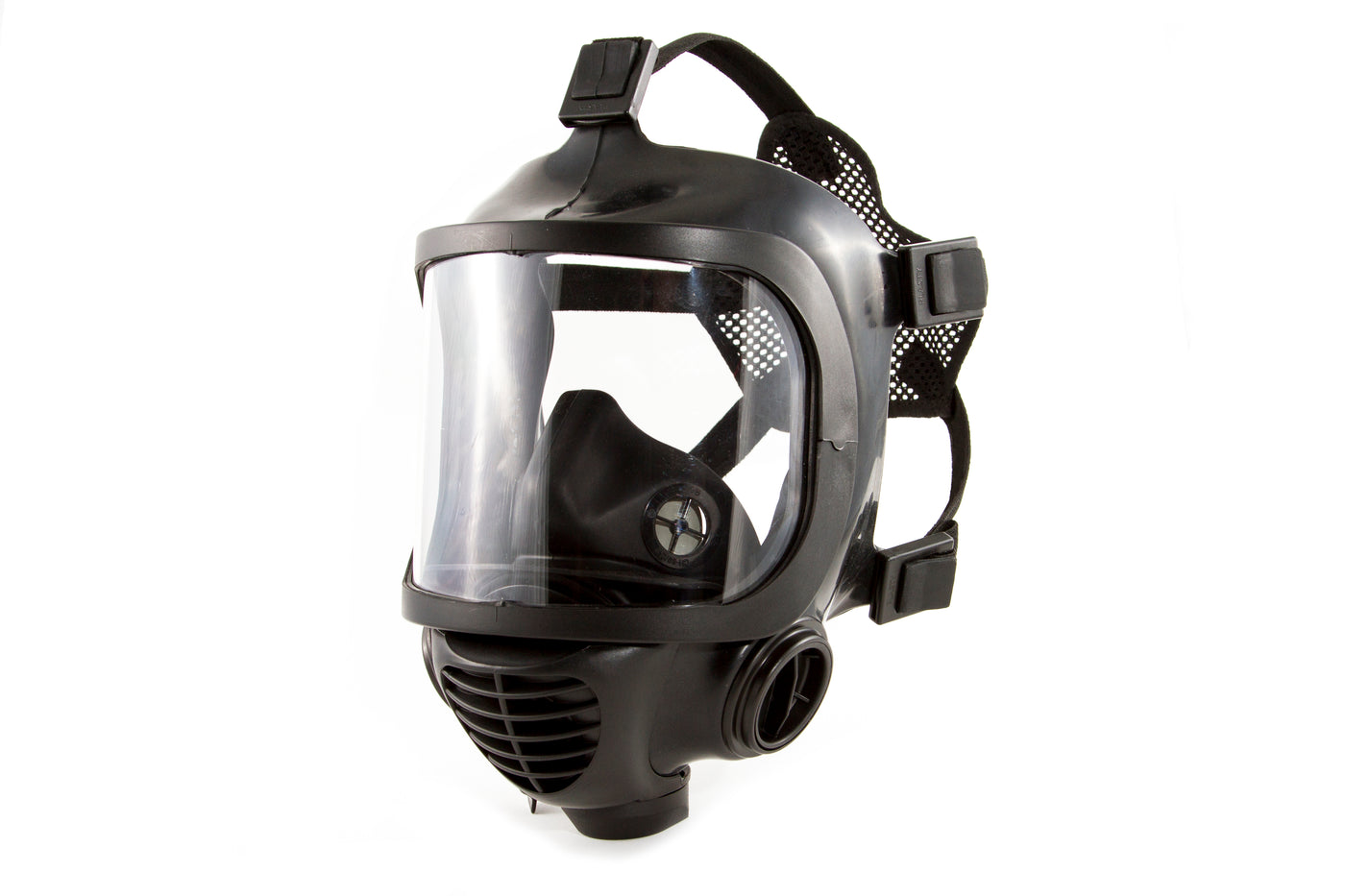 Side view of the CM-6M tactical gas mask
