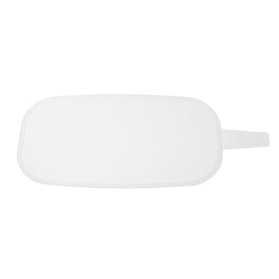 Single layer PROFILM gas mask visor protector on white background